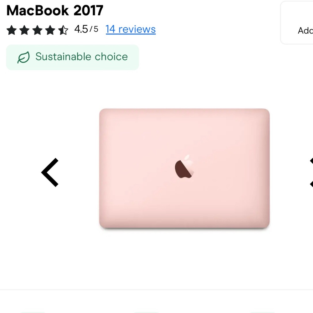 Rose Gold MacBook 2017 - Picture 2 of 3